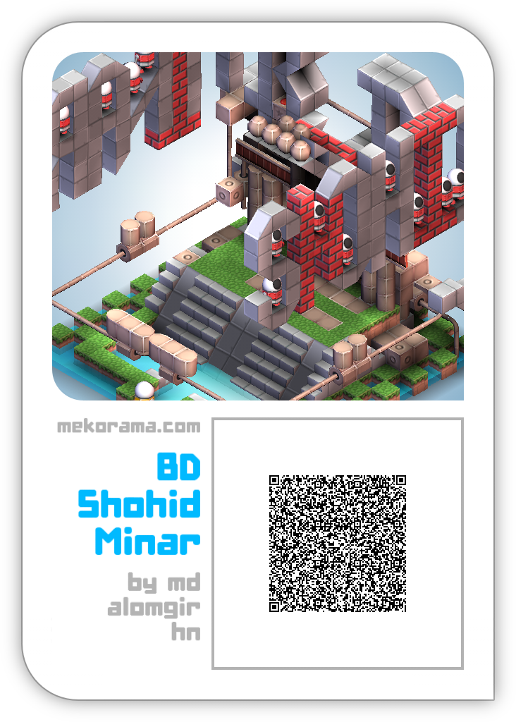 BD Shohid Minar | Mekorama forum