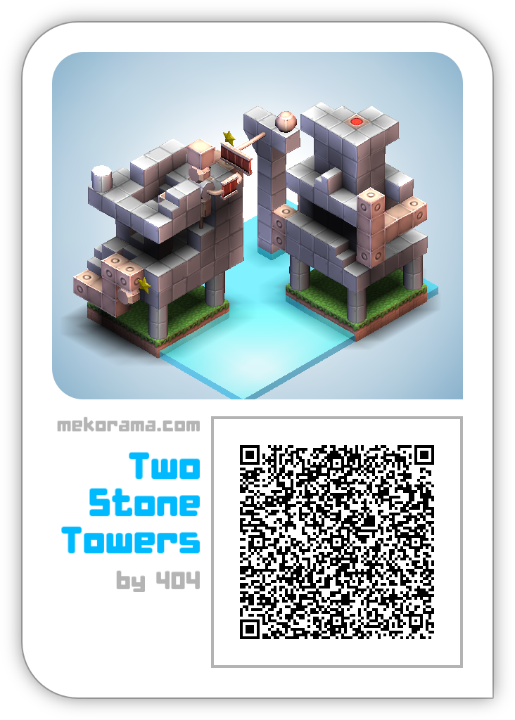 Two Stone Towers | Mekorama forum