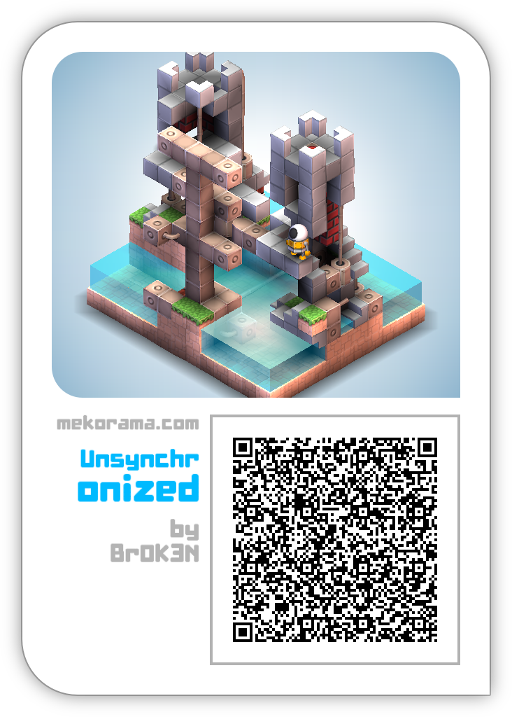 Unsynchronized | Mekorama forum